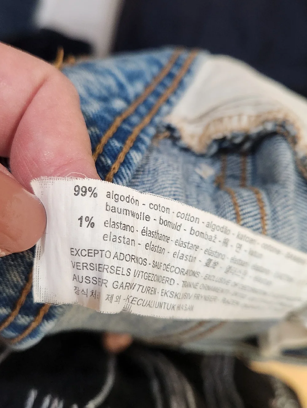Bershka Denim Slim Fit Jeans – Men’s EU 38 (US 30) – Light Wash Stretch Denim